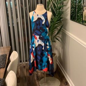 Antonio Melani Print Dress with Back Detail